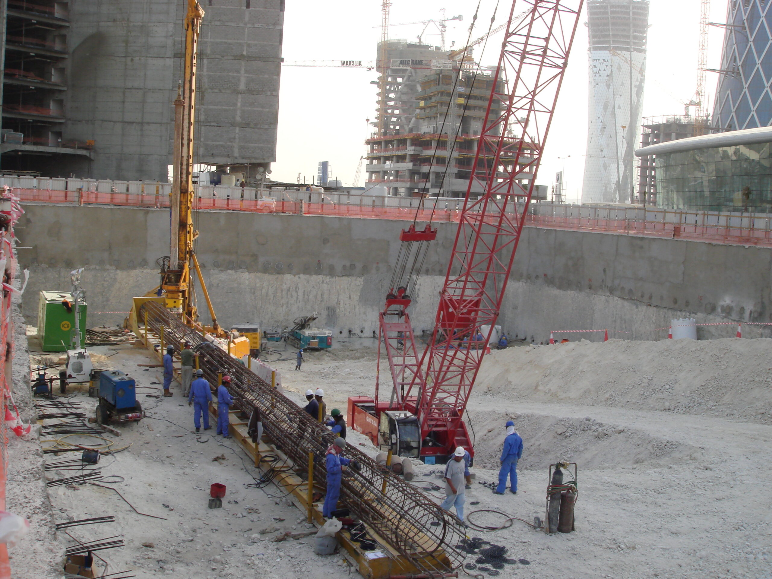Enabling Works for Waqood Tower - West Bay, Doha